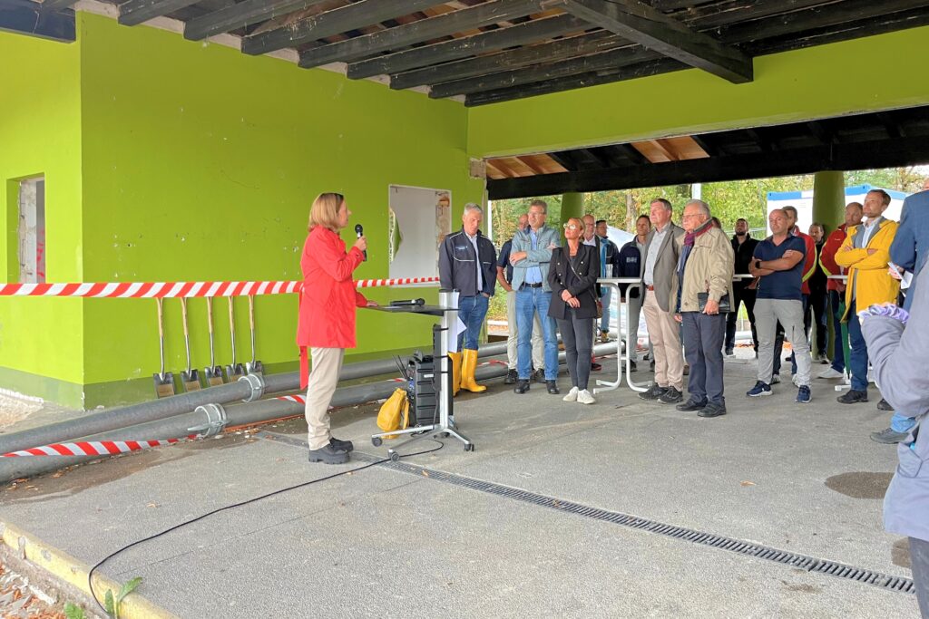 Offizieller Spatenstich Kombibad Rastatt am Montag, 15. September 2025 (Foto: Maleen Thiele).